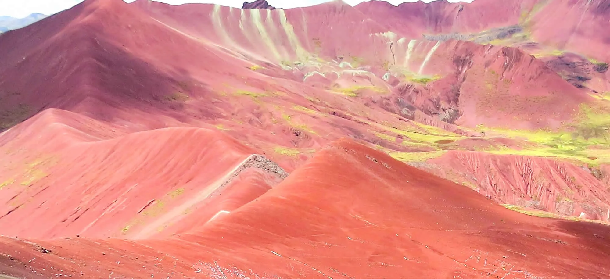 Valle Rojo en el camino
