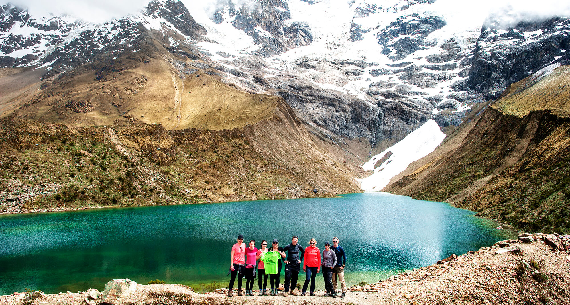 Trekking hacia la laguna